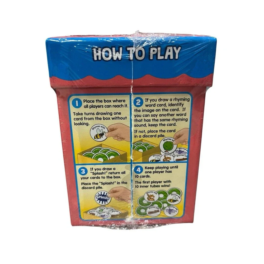 Sealed Lakeshore Splash Rhyming Game Sight-Words K-1 Reading Educational Kids